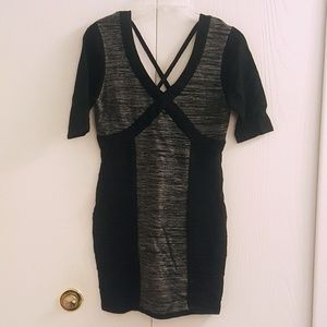 Backless Sweater Dress